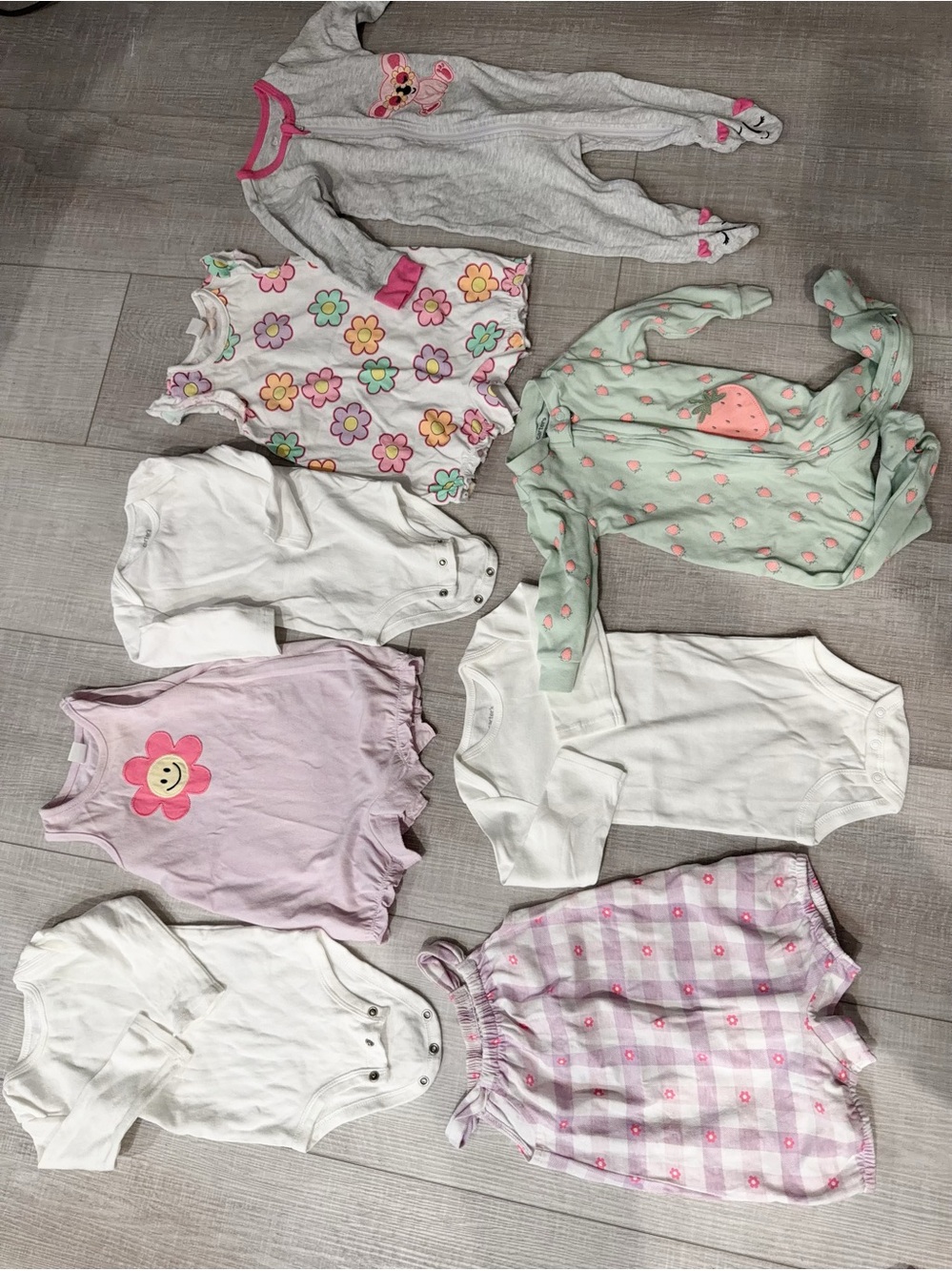 Baby Girl Clothes Lot Baby Girl Clothes Lot - Onesies & Sleepers